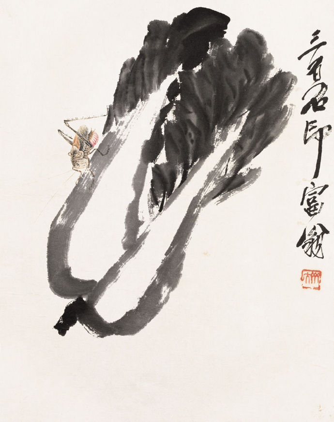 齊白石作品集合（90張），齊白石國畫作品欣賞