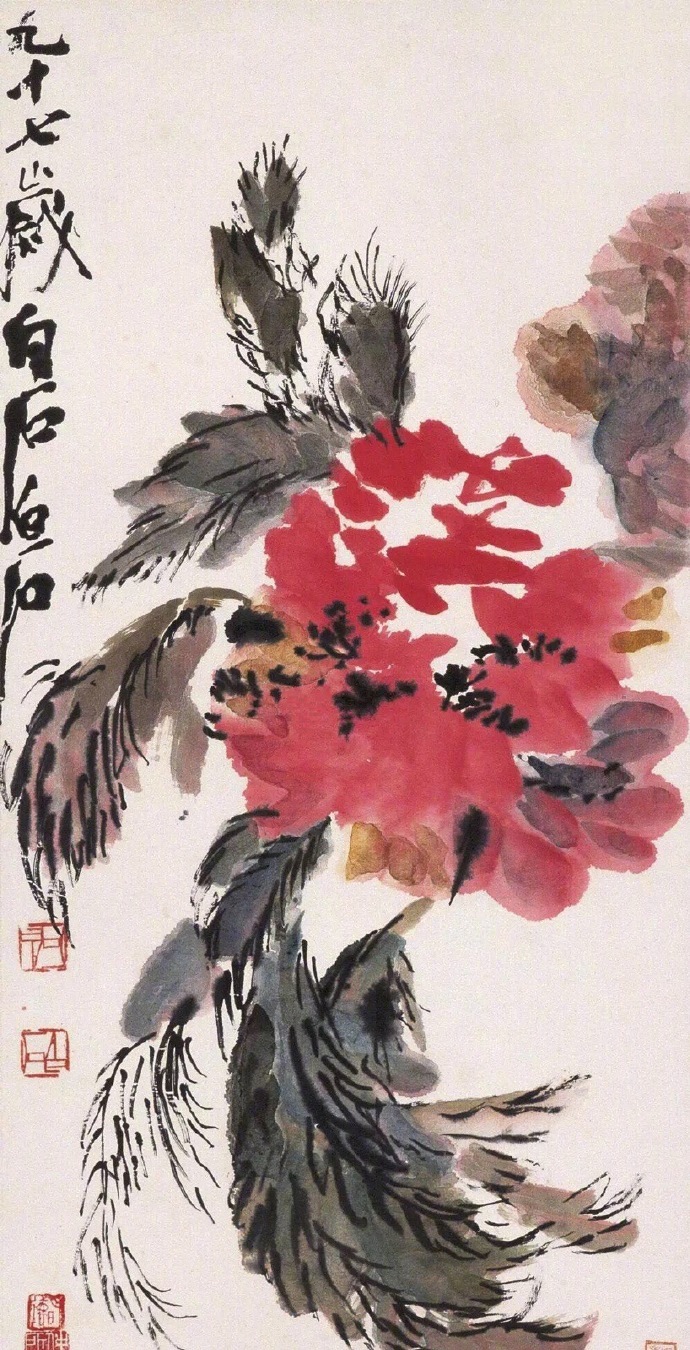 齊白石作品集合（90張），齊白石國(guó)畫作品欣賞