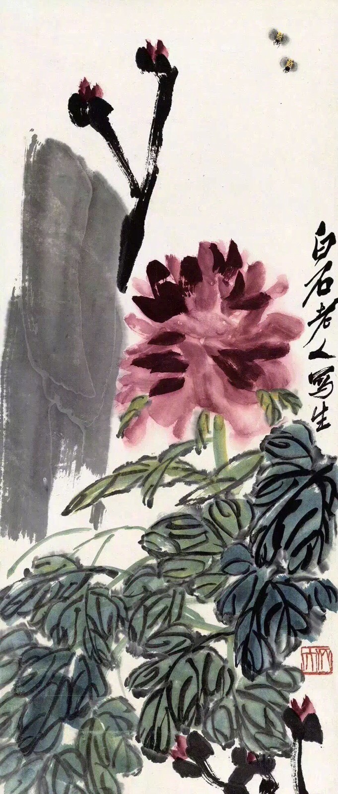 齊白石作品集合（90張），齊白石國(guó)畫作品欣賞