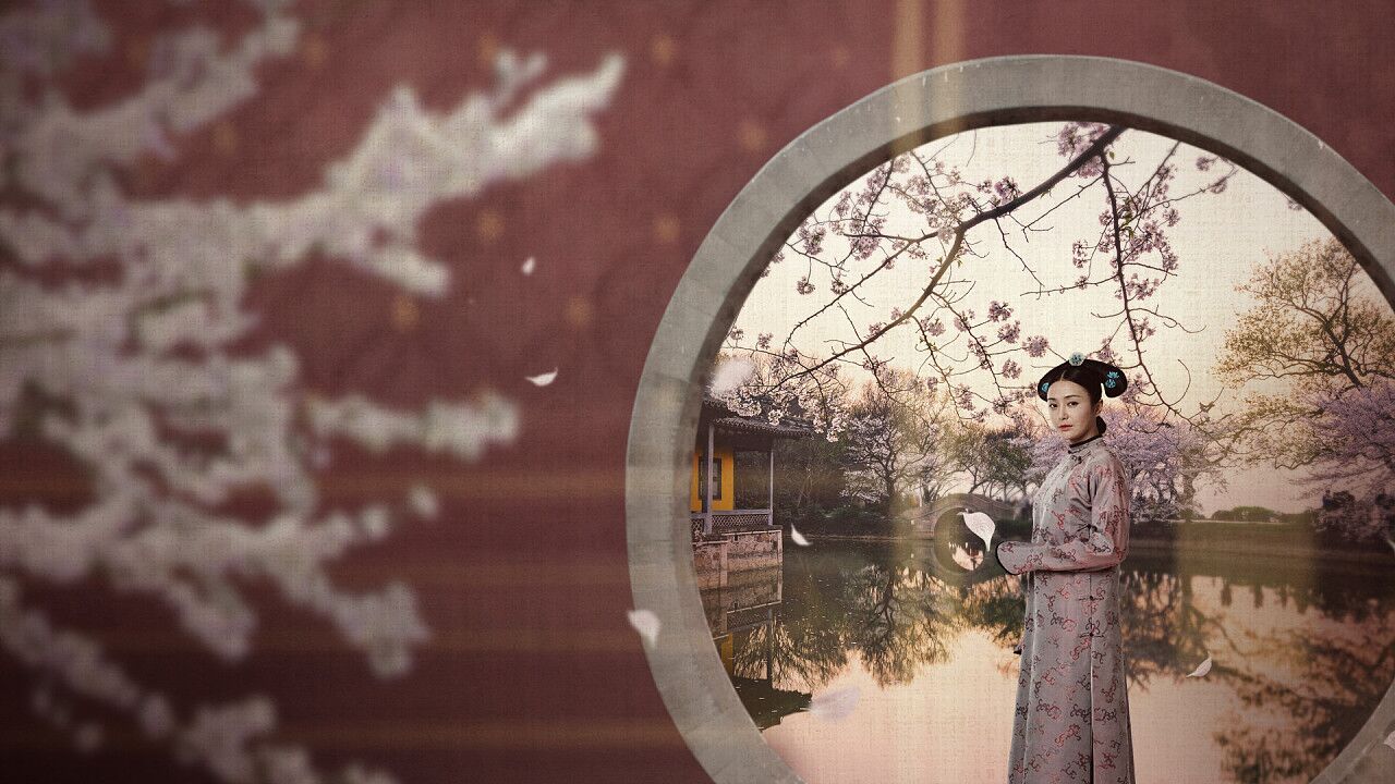 延禧攻略劇照古裝攝影，高清桌面的壁紙圖集