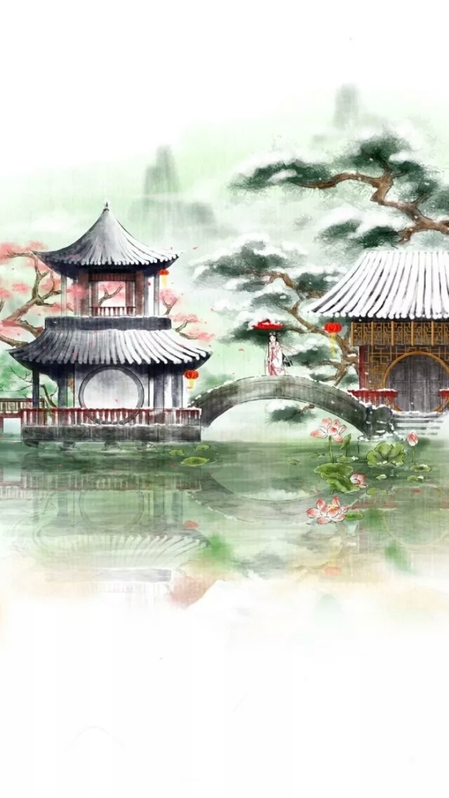 清新水墨風(fēng)情的古風(fēng)圖集，超有意境的古風(fēng)圖片