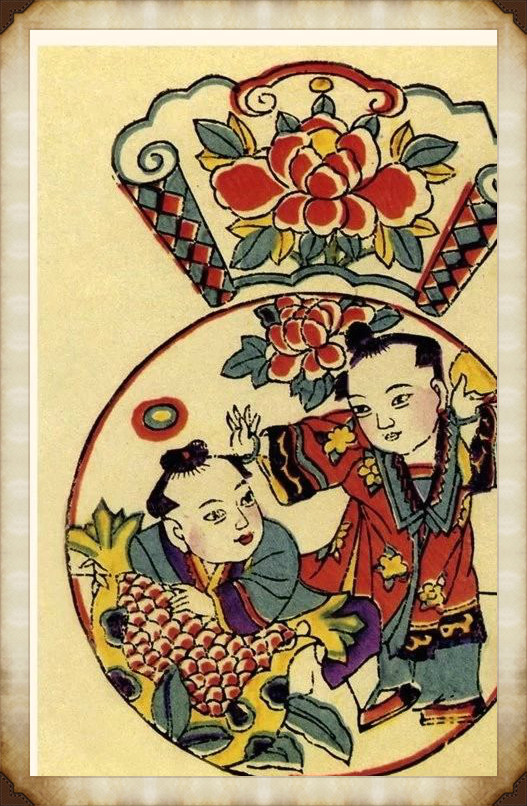 57張木板年畫圖集，帶你回味福連文苑