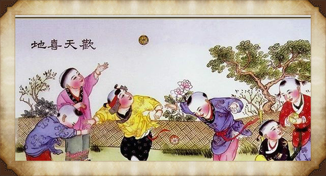 57張木板年畫圖集，帶你回味福連文苑