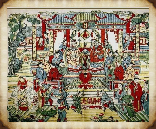 57張木板年畫圖集，帶你回味福連文苑