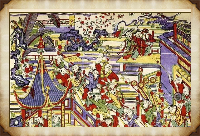 57張木板年畫圖集，帶你回味福連文苑