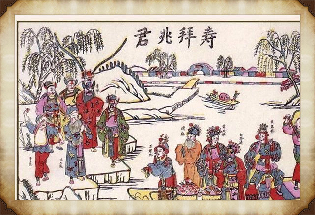 57張木板年畫圖集，帶你回味福連文苑