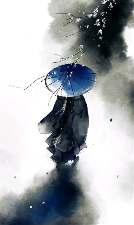 10張背影古風圖片，一襲背影耐人尋味