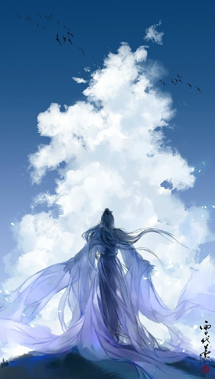 10張背影古風圖片，一襲背影耐人尋味