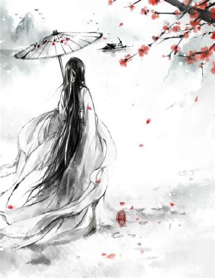 10張背影古風圖片，一襲背影耐人尋味