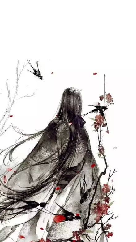 10張背影古風圖片，一襲背影耐人尋味