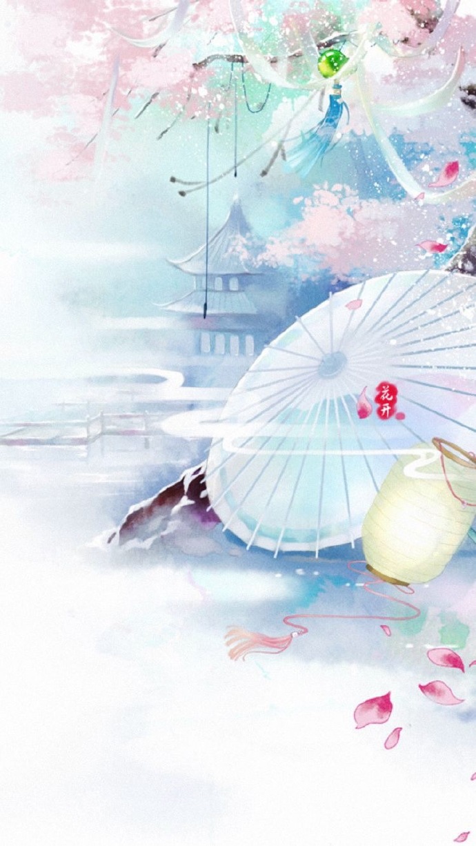 超唯美水墨古風圖片，適合夏天的古風壁紙圖集