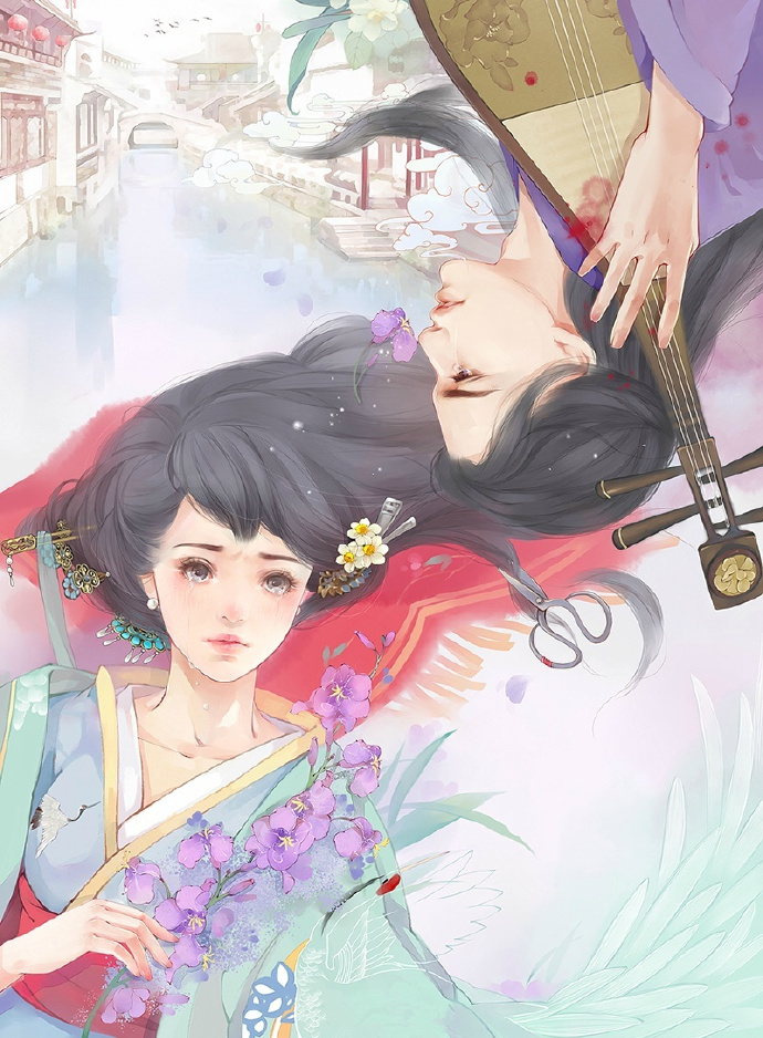 25張超甜情侶古風圖片，只愿得一人心