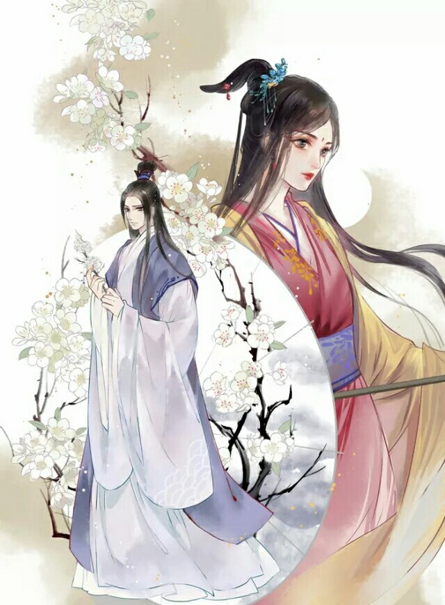 25張超甜情侶古風圖片，只愿得一人心