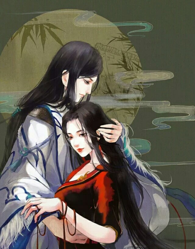 25張超甜情侶古風圖片，只愿得一人心