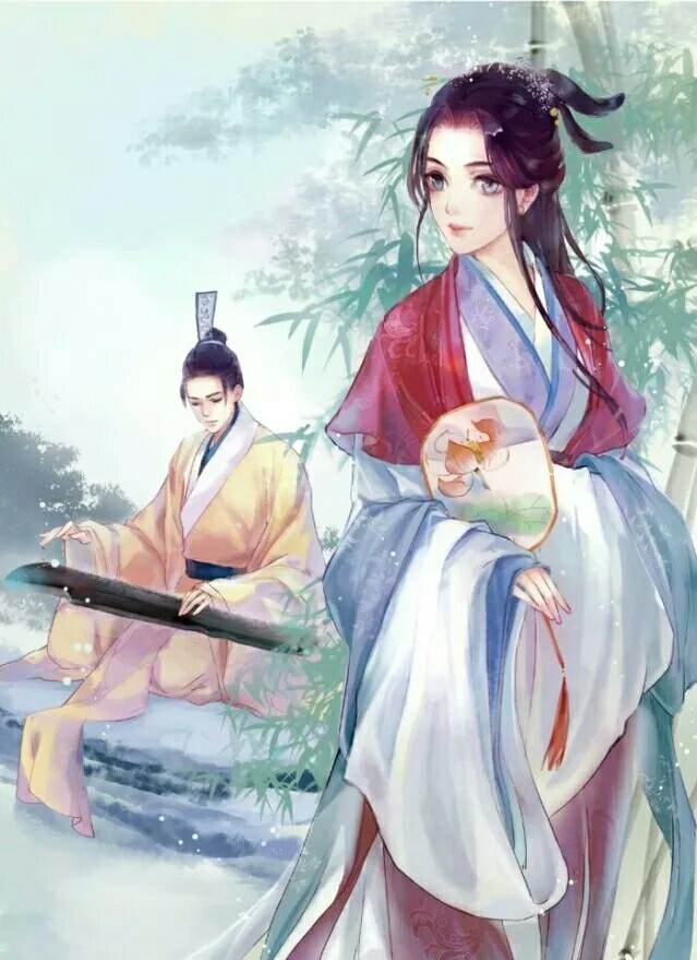 25張超甜情侶古風圖片，只愿得一人心