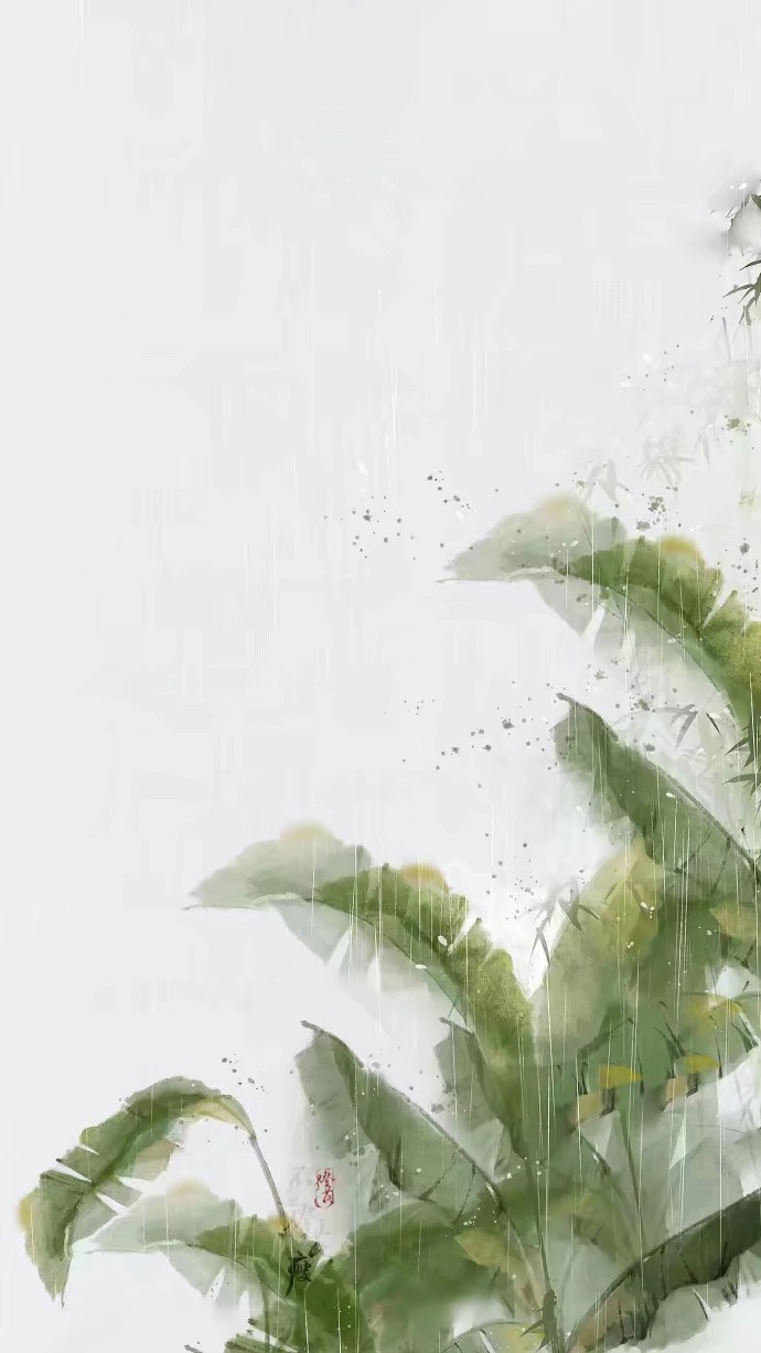 雨天小清新壁紙圖集，好有意境的唯美古風(fēng)圖片