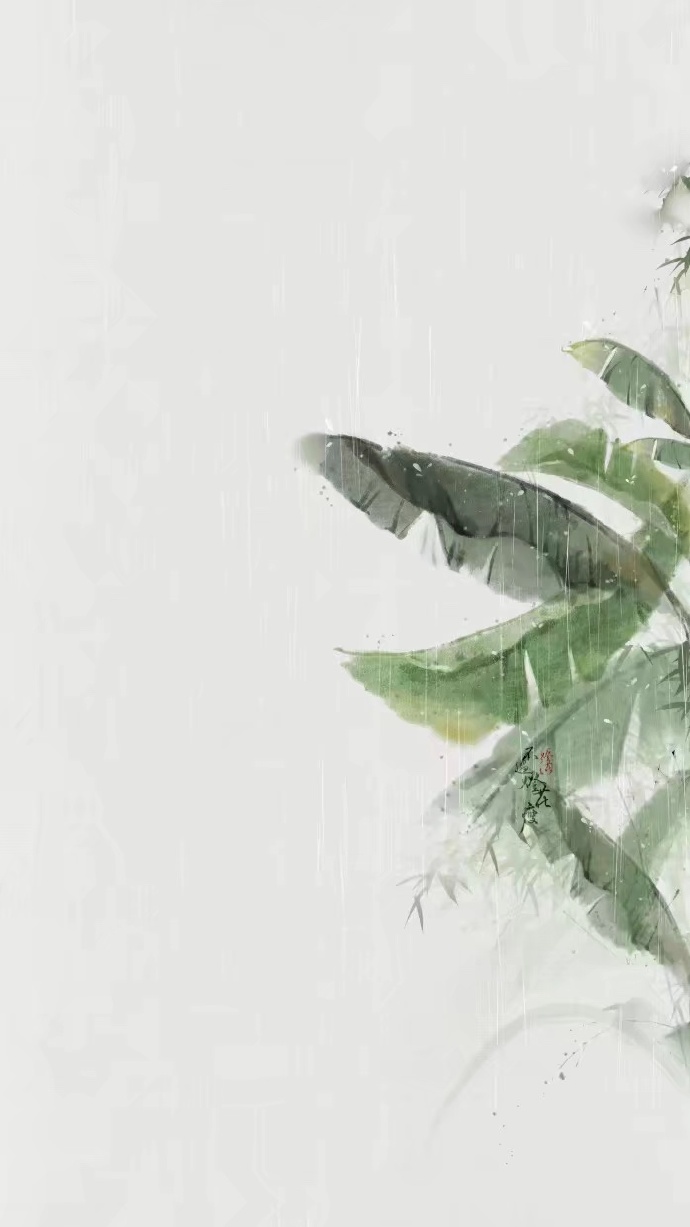 雨天小清新壁紙圖集，好有意境的唯美古風(fēng)圖片
