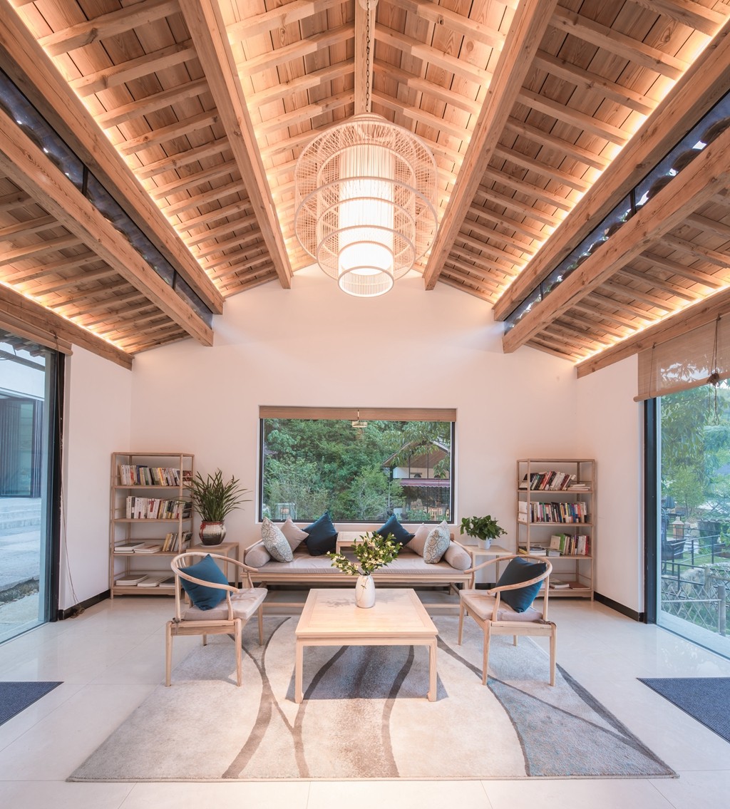 安吉·仁里息心廬，擁泉而居枕山而眠!