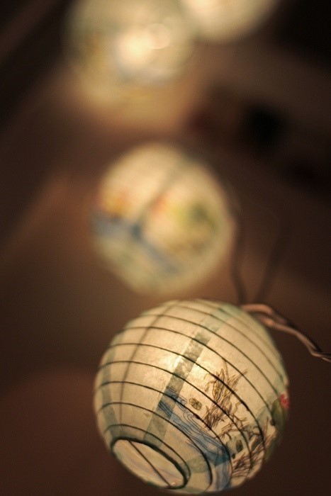 中式燈具之美，美燈配美景美哉