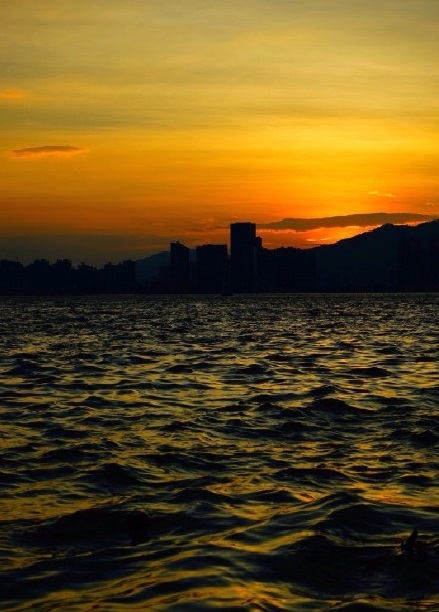 落日風景攝影圖集，夕陽西下總是那么美妙！