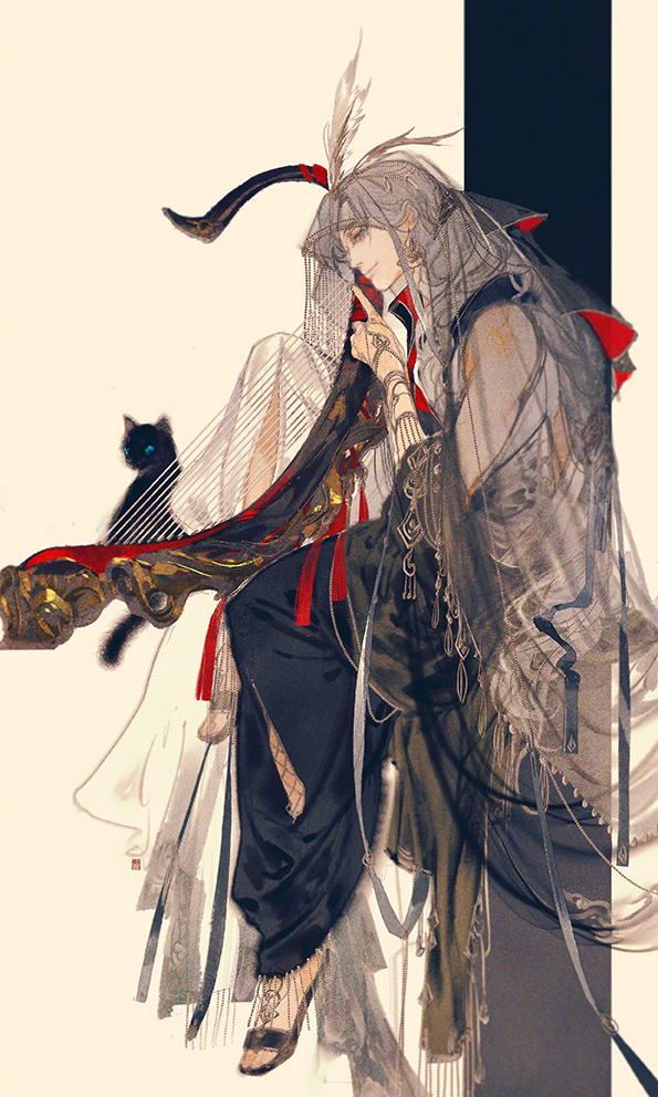 手繪劍三游戲人物成男圖片，超帥美男古風(fēng)圖集