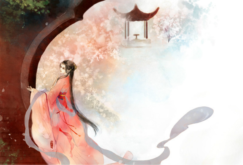 迷人的古風(fēng)圖片女子，超美古風(fēng)女子圖集(47張)