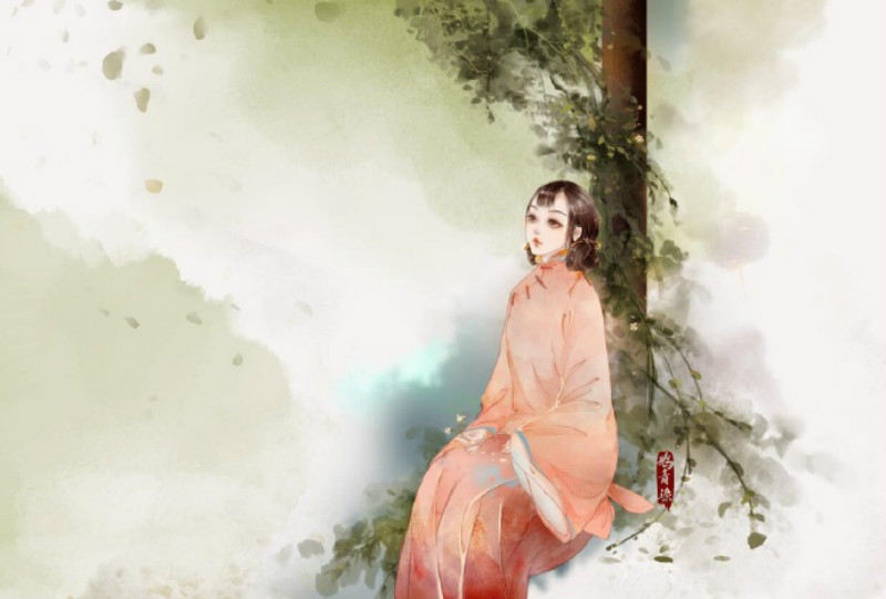 迷人的古風(fēng)圖片女子，超美古風(fēng)女子圖集(47張)