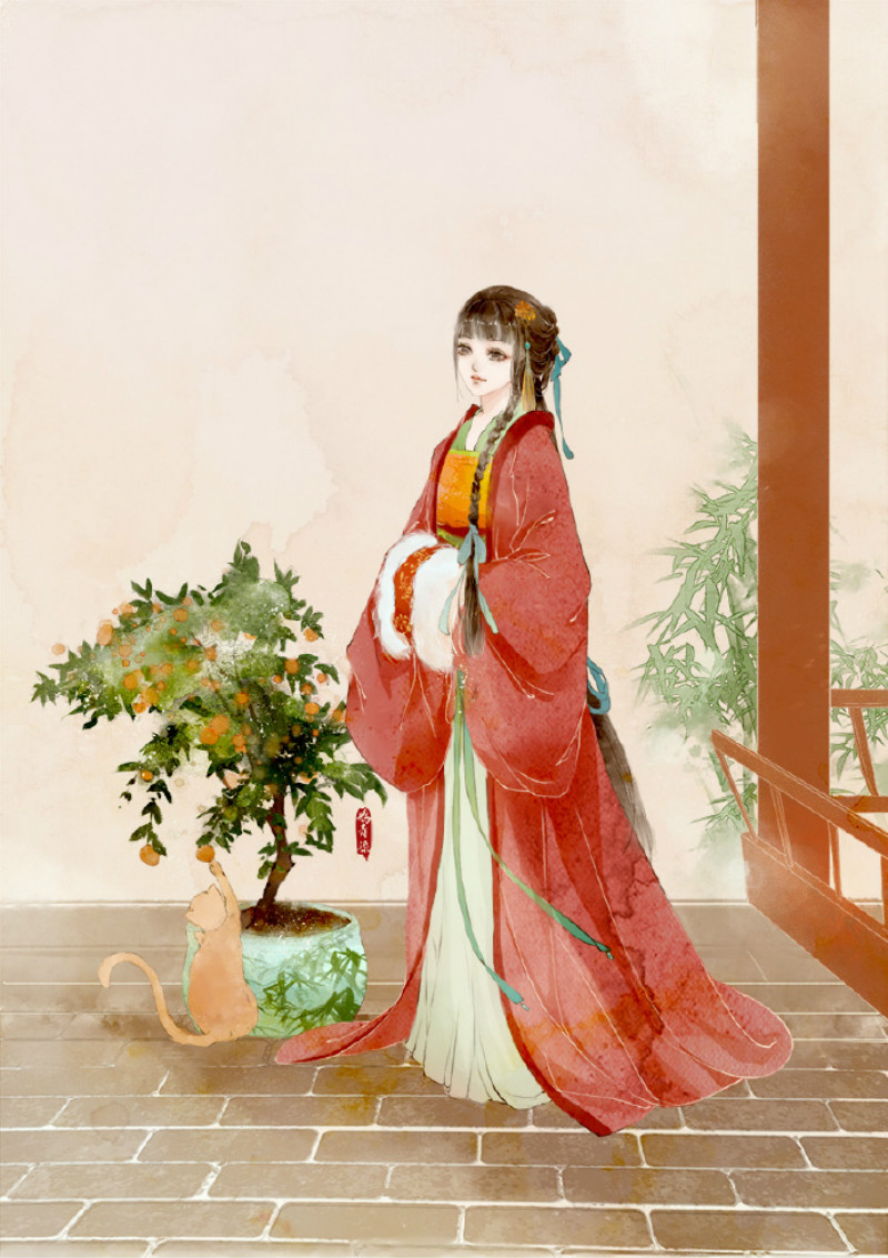 迷人的古風(fēng)圖片女子，超美古風(fēng)女子圖集(47張)