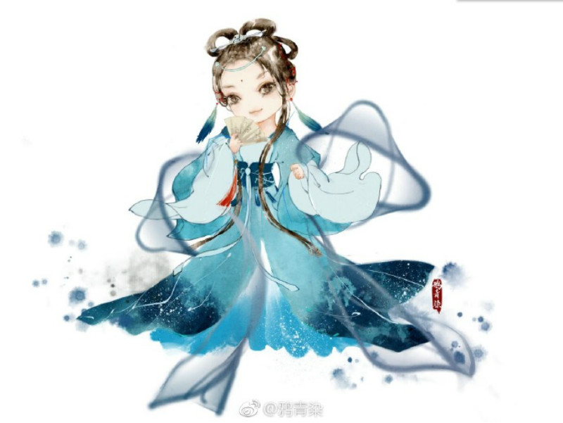 迷人的古風(fēng)圖片女子，超美古風(fēng)女子圖集(47張)