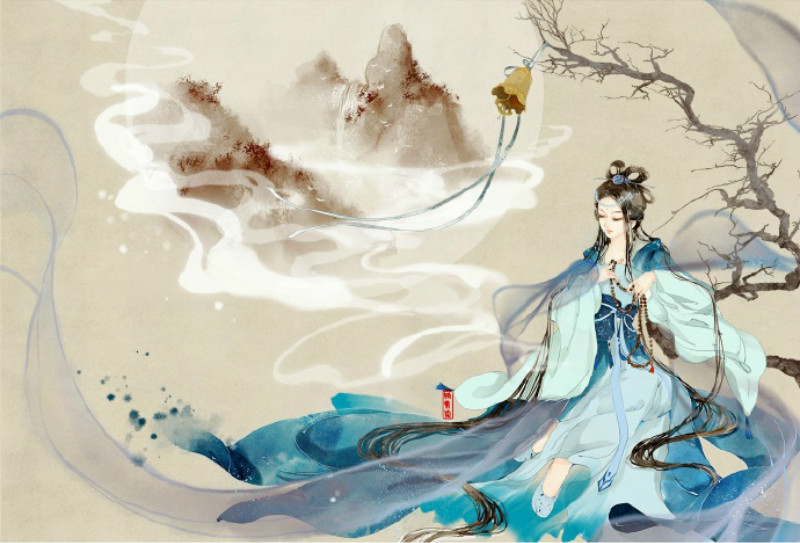 迷人的古風(fēng)圖片女子，超美古風(fēng)女子圖集(47張)