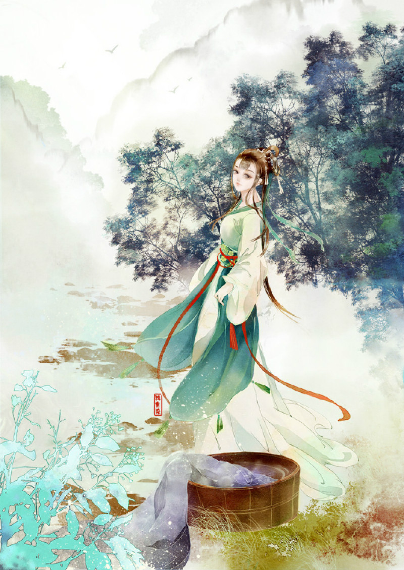 迷人的古風(fēng)圖片女子，超美古風(fēng)女子圖集(47張)