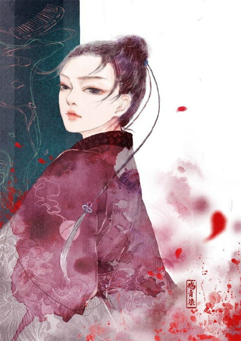 迷人的古風(fēng)圖片女子，超美古風(fēng)女子圖集(47張)