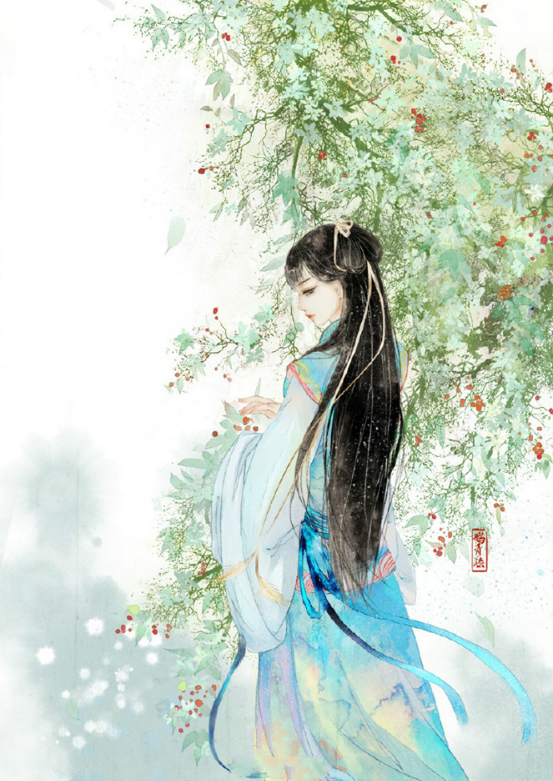 迷人的古風(fēng)圖片女子，超美古風(fēng)女子圖集(47張)