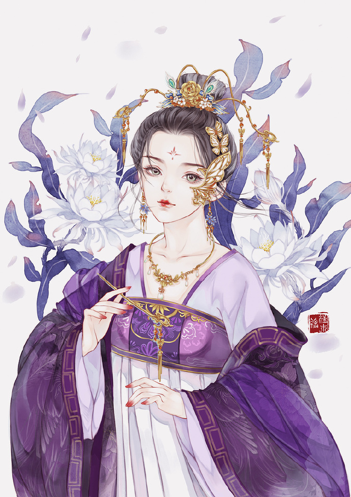 超美古風(fēng)女子圖集(38張)，高清古風(fēng)圖片欣賞