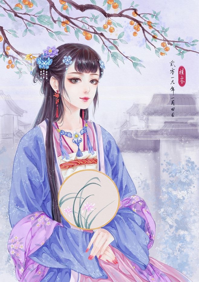 超美古風(fēng)女子圖集(38張)，高清古風(fēng)圖片欣賞