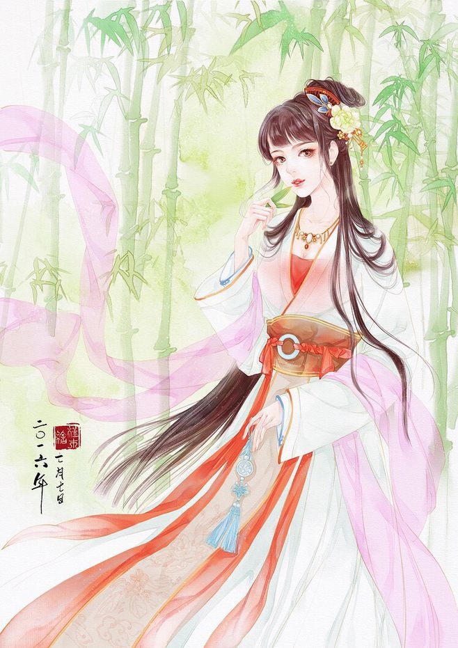 超美古風(fēng)女子圖集(38張)，高清古風(fēng)圖片欣賞