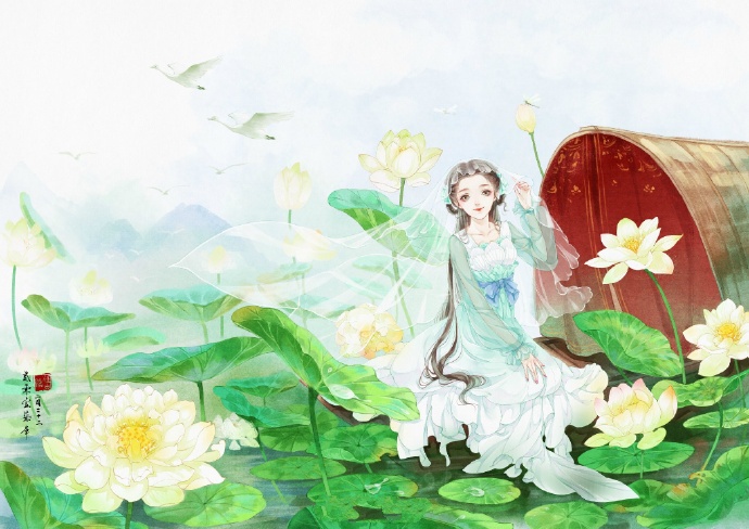 超美古風(fēng)女子圖集(38張)，高清古風(fēng)圖片欣賞