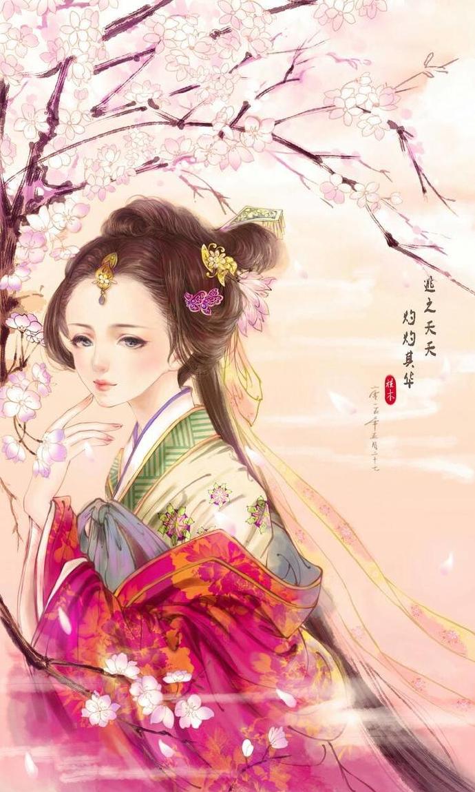 超美古風(fēng)女子圖集(38張)，高清古風(fēng)圖片欣賞