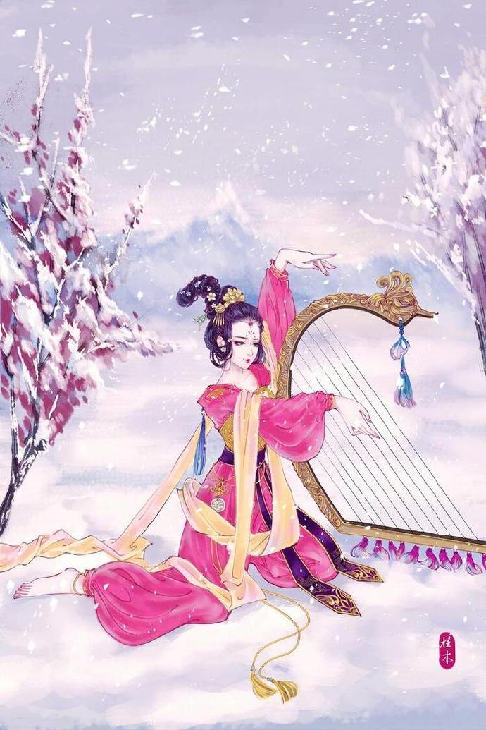 超美古風(fēng)女子圖集(38張)，高清古風(fēng)圖片欣賞