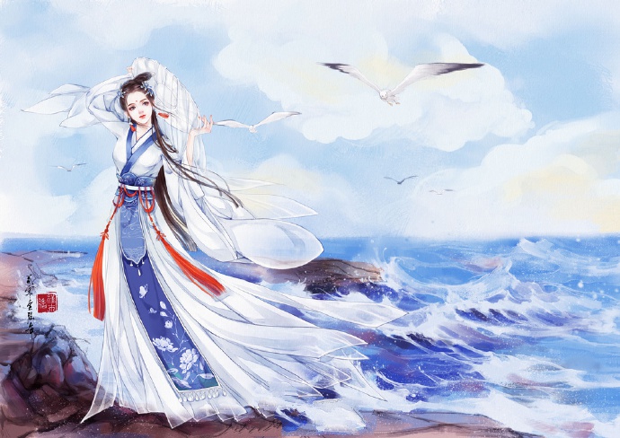 超美古風(fēng)女子圖集(38張)，高清古風(fēng)圖片欣賞