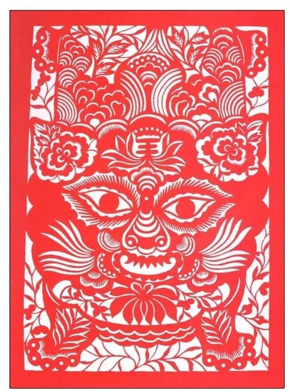 寅——賞“虎”剪紙，23張虎剪紙圖集