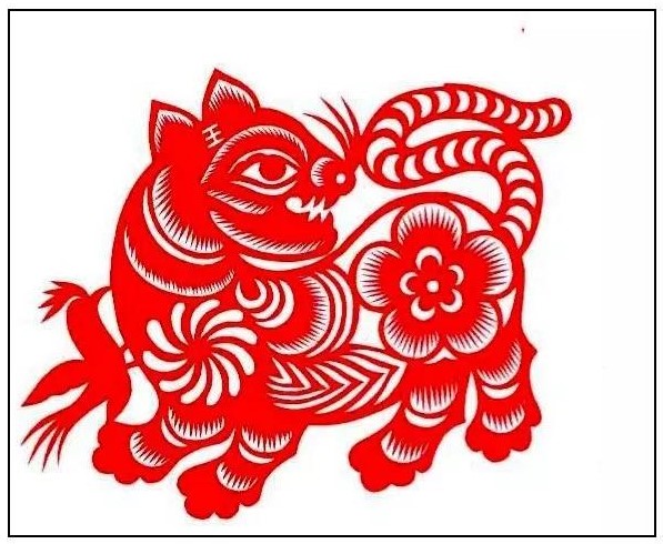 寅——賞“虎”剪紙，23張虎剪紙圖集