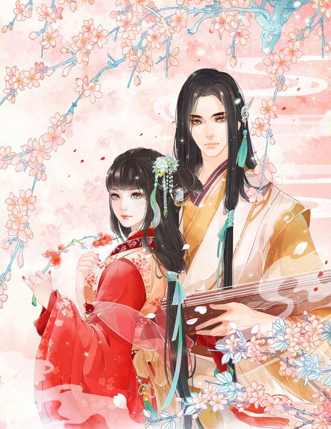 七夕甜蜜古風(fēng)高清圖集，一組唯美古風(fēng)情侶圖片