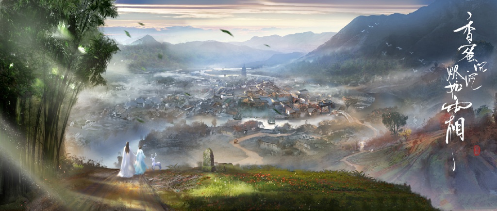 《香蜜沉沉燼如霜》高清壁紙圖，美的如仙境