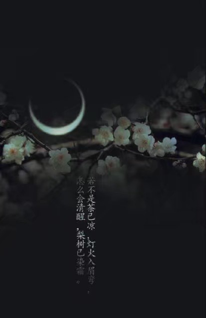 唯美帶文字古風(fēng)圖片，清新有意境古風(fēng)壁紙圖集