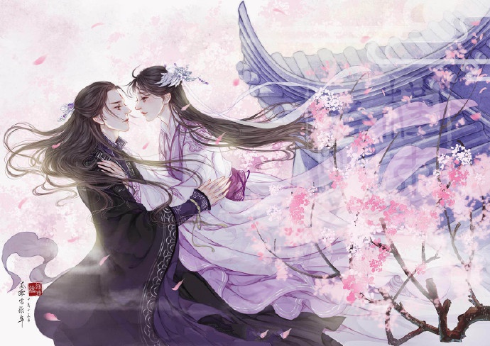 超甜的古風情侶圖集，清新唯美古風圖片（19張）