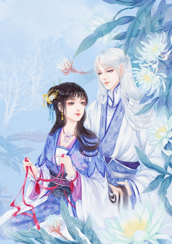 超甜的古風情侶圖集，清新唯美古風圖片（19張）