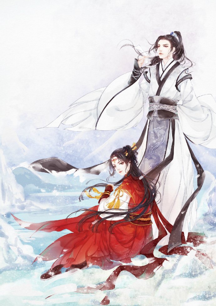 超甜的古風情侶圖集，清新唯美古風圖片（19張）