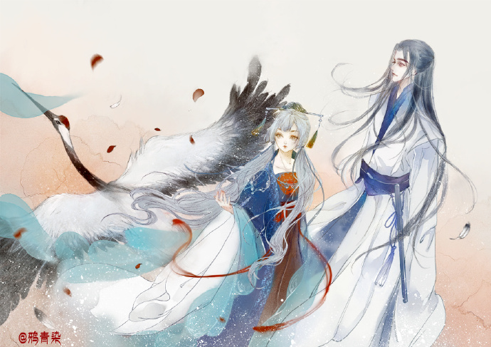 高清古風(fēng)情侶圖集(52張)，超恩愛甜蜜的古風(fēng)圖片