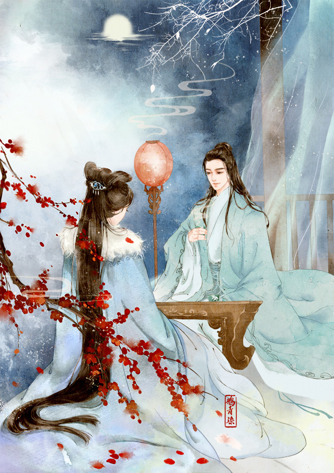 高清古風(fēng)情侶圖集(52張)，超恩愛甜蜜的古風(fēng)圖片